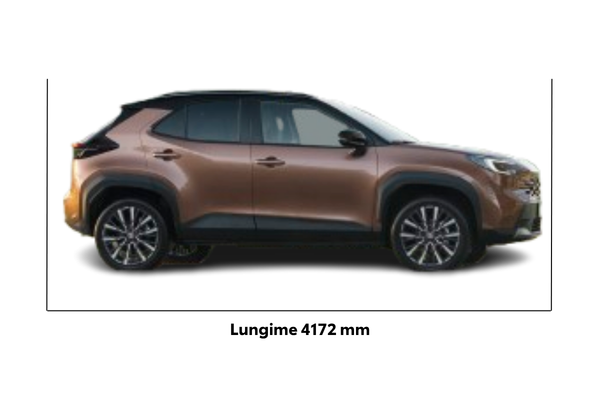 Lungime Noua Yaris Cross Hybrid